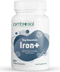 Ambrosial Ambrosial Iron+ 60 Veg Capsules (Pack of 1-60 Capsules)