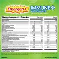 EmergenC Immune+ System Support Dietary Supplement Drink Mix With Vitamin D 1000Mg Vitamin C 70 Packets (30 Raspberry Flavor 40 Super Orange Flavor)
