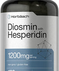 Diosmin and Hesperidin | 1200 mg | 180 Capsules | Non-GMO and Gluten Free Supplement | by Horbaach