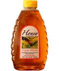 Peach Honey, 32oz, Raw & Unfiltered, Sweetwater Creek Honey Farm | 100% Raw, & Unfiltered, Peach-Infused to Perfection, Beekeeper Owned and Operated, Natural Sweetener, Sugar Replacement
