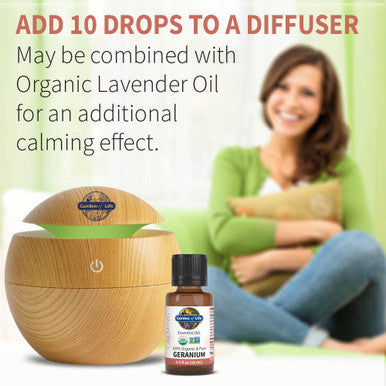 Garden of Life Essential Oil Geranium 0.5 Fl Oz (15 Ml)