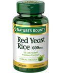 Nature's Bounty Red Yeast Rice Mg Capsules Pack Of 2 Multi