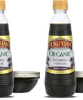 Pompeian Gourmet Balsamic Vinegar - 16 fl oz | Vinegar for Cooking - Sweet and Tangy Flavor for Salad Dressings, Marinades, and Sauces