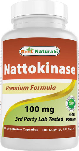 Best Naturals Nattokinase 2000 Fu 100 Mg 90 Vegetarian Capsules