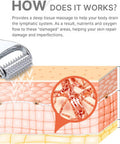 Massage Roller, Acupuncture Roller For Muscle Pain Relief, Acupressure Massager - Deep Tissue Massage Tool For Hand, Foot, Neck, Arms, Thighs