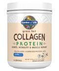 Garden of Life Grass Fed Collagen Protein Powder - Vanilla, 14 Servings, Collagen Powder for Joints Mobility Muscle Repair, Collagen Peptides, Super Seeds Coconut MCTs, Hydrolyzed Collagen Supplement