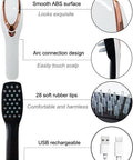 Winyoung Scalp Massager Electric Scalp Massage Brush Hair Massage Brush Electric Head Scratcher Massage Comb With Soft Rubber