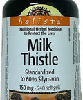 Holista Milk Thistle 150 mg 240 softgels