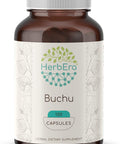 HerbEra Buchu 120 Capsules, 500 mg, Buchu (Agathosma Betulina) Dried Leaf (120 Capsules)