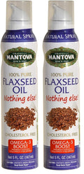 Mantova Coconut Oil Spray, 100% Pure Cooking Oil, Ideal for Healthy Keto Snacks, Baking, Grilling, and Seasoning - Versatile Dispenser for Spray, Drip, or Stream with No Waste, 5 oz