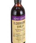 Honey Garden Apiaries Apitherapy Elderberry Honey Syrup 4 Fz