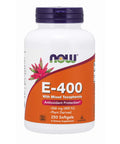 Now Foods E-400 Blended Tocopherol Softgel-250 Softgel