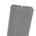THE STYLE SUTRA Silicone Heat Resistant Mat Pouch for Curling Iron Hair Straightener Barber Gray| Hair Care & Styling | Straightening & Curling Irons