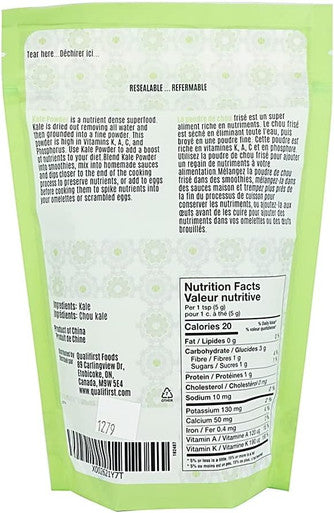 Dinavedic Kale Powder - 400g | One of Nature s Most Powerful Superfoods, Non-GMO, Vegan Source of Fiber & Essential Amino Acids, No Additives or Preservatives