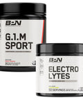 BARE PERFORMANCE NUTRITION Bpn G.1.M. Go One More Endurance Training Fuel and Electrolytes Powder Bundle