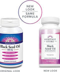 Heritage Store Black Seed Oil 650 Mg, 90 Count