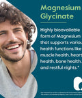 Bestvite Magnesium Glycinate - 400mg of Magnesium per Serving (240 Vegetarian Capsules) - No Stearates - No Silicon Dioxide - Vegan - Non GMO - Gluten