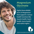 Bestvite Magnesium Glycinate - 400mg of Magnesium per Serving (240 Vegetarian Capsules) - No Stearates - No Silicon Dioxide - Vegan - Non GMO - Gluten