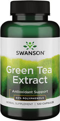 Swanson Green Tea Extract (Standardized) 120 Capsules