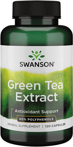 Swanson Green Tea Extract (Standardized) 120 Capsules