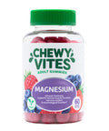 Chewy Vites Adult Gummies Magnesium Citrate 736mg Offering 82.5mg of Elemental Magnesium 60 Vitamin Gummies 2 Months Supply Real Fruit Juice Vegan Berries Flavour