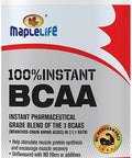 MapleLife BCAA Powder 300g, 3 BCAA Blend in Ideal 2:1:1 Ratio