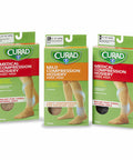 Curad Knee-High Compression Hosiery Beige Size D 1 Pair