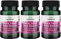 Swanson Polycan Black Yeast Beta Glucan 150 Milligrams 30 Veg Capsules (3 Pack)