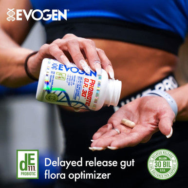 Evogen Probiotic DR30 | Shelf Stable Time Released Probiotic for Healthy Digestion, Immune Boosting, for Men and Women, 30 Billion CFU | 30 Veggie Capsules