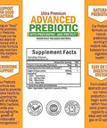 65 Billion Cfu Daily Probiotic Supplement (1 Month Supply) Plus Advanced Prebiotic Gut Health Supplement (1 Month Supply)