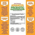 65 Billion Cfu Daily Probiotic Supplement (1 Month Supply) Plus Advanced Prebiotic Gut Health Supplement (1 Month Supply)