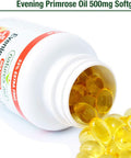 Natures Aid Evening Primrose Oil 500 mg 120 Softgels (Pure Cold Pressed Evening Primrose Oil Omega-6 Gamma Linolenic Acid Made in the UK)