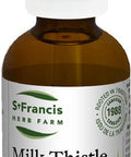 St. Francis Herb Farm Milk Thistle Tincture | Liver Supplement | Helps Support Liver Function | Liver Detox | Herbal Supplement | 50 mL