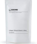Collagen and Vitamin C Capsules | High Strength and Quality | Oxford Vitality (120)