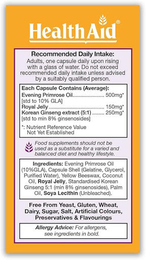 HealthAid Royal +3 - 30 Capsules