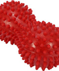 Agatige Double Peanut Massage Lacrosse Ball, Spiky Therapy Ball For Leg Back Shoulder Muscle Release Relief Deep Tissue Massage Yoga Ball(#1)