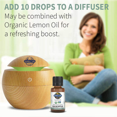 Garden of Life Essential Oil Eucalyptus 0.5 Fl Oz Pack (Pack Of 2)