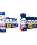 Ensure Plus Nutrition Shake 24 Count With 16 Grams Of Protein Meal Replacement Shakes 8 Fl Oz & High Protein Nutritional Shake 16G Protein Meal Replacement Shakes