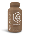 Terra Health Essentials Noofocus - Nootropics Brain Support Supplement With Adaptogenic Mushrooms, Alpha-Gpc, Gotu Kola, L-Theani