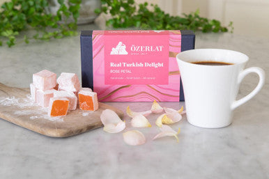 Ozerlat Real Turkish Delight With Rose 200g