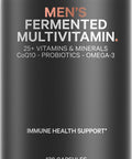 Codeage Mens Daily Multivitamin Supplement, 25+ Vitamins & Minerals For , Organic Foods Vitamins For Men, Vitamin A, B Vitamins, Vitamin C, D, E, K, Probiotic, Zinc, Omega-3, 120 Capsules