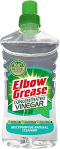Elbow Grease Concentrated Vinegar (750ml) | 100% Natural Multi Purpose Cleaner For Degreasing & Descaling - Eucalyptus Fragranced Vinegar Concentrate For Cleaning
