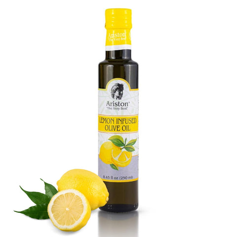 Ariston "The Very Best" Extra Virgin Olive Oil | Anti-Oxidant Rich, Cold Pressed, Premium Quality | Product of Greece (250ml) 8.45 fl oz, Tuscan Herbs