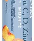Instant C, D, Zinc Effervescent Tablets - Peach Flavour