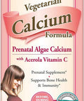 CATALO Vegetarian Calcium Formula Support Healthy Pregnancy Fetal Development and Immunity with Plant Calcium and Acerola Cherry Extract 90 Vegetarian Tablets