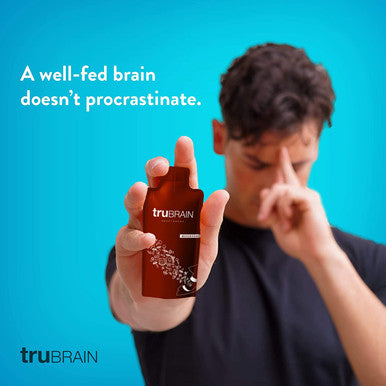 TruBrain Drinks Nootropic Brain Food Designed by Neuroscientists to Boost Mental Output & Improve Memory Nootropic Supplement