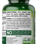 Nature's Truth Flaxseed Oil Capsules | 90 Softgels | Cold Pressed, Non-GMO, Gluten