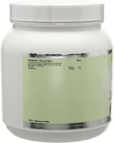 G&G Vitamins Cal-M Powder 500g - Calcium & Magnesium Blend with Cider Vinegar - Drink Powder