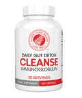 Silver Fern Cleanse - Daily Gut Detox - 1 Bottle - 120 Capsules - 30 Day Supply - Immunoglobulin G, A & M -(Igg, Iga, Igm) - Postbiotic