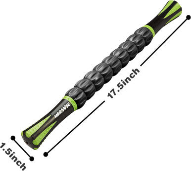 Muscle Roller Stick Massage Roller Muscle Roller Massage Tool For Athletes And Soothing Cramps,Relieving Muscle Soreness, 18 Inches Muscle Roller For Relieving,Physical Therapy,Massage,Body Recovery